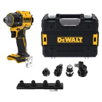 Dewalt DCD803NT-XJ 18V XR Brushless Multi-Head Drill Driver - Body, Case & 4x Interchangeable Heads - Bare Unit &pound;219.95